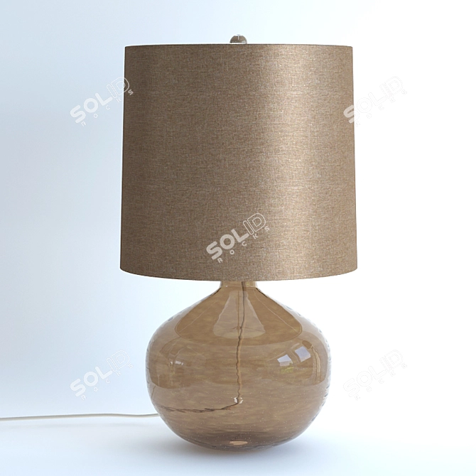 Elegant Paulo Lamp for a Stylish Ambiance 3D model image 1