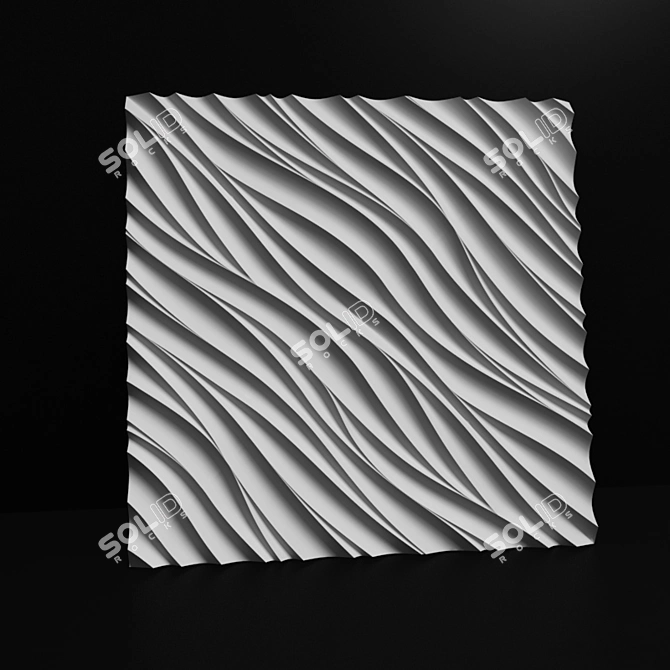 Harmony 3D Wall Panel 3D model image 1