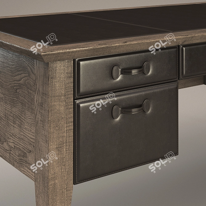 Sleek and Luxurious Promemoria Desk 3D model image 2