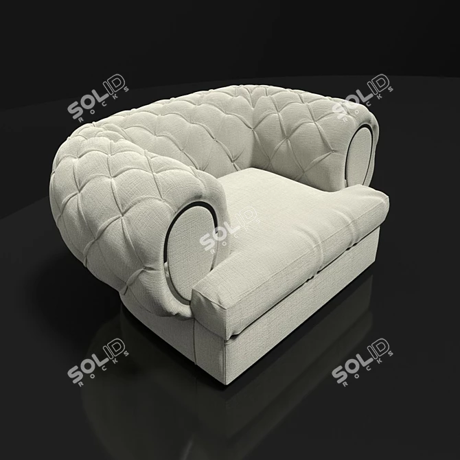 ZebranoCasa Chairs & Tables - Contemporary Elegance 3D model image 3