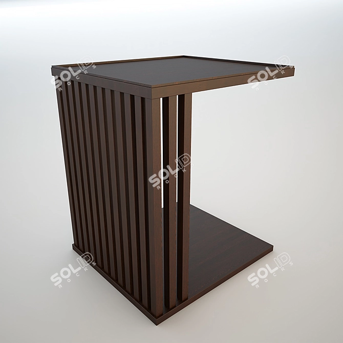 Sleek "Sorella" Coffee Table 3D model image 2