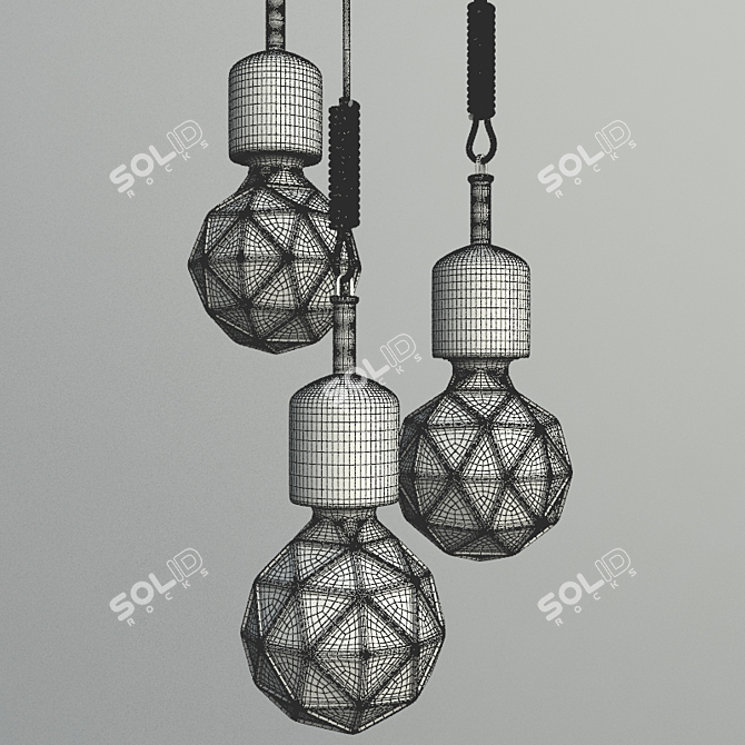 Glowing Night Décor Light 3D model image 2