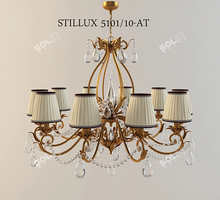 STILLUX 5101 - Elegant Illumination for Any Space 3D model image 1