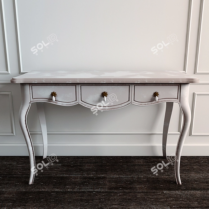 Grifoni Silvano Dressing Table - Elegant and Practical 3D model image 1