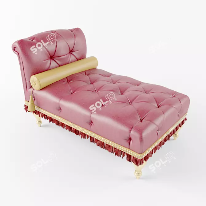 Luxury Lounge Sofa 3D model image 1