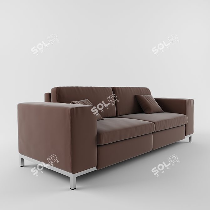 Alberta Salotti Central Park Sofa 3D model image 2
