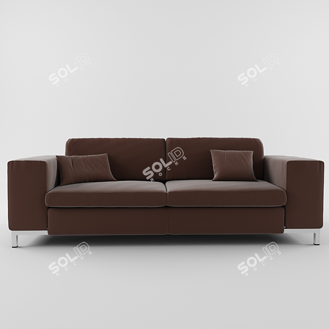 Alberta Salotti Central Park Sofa 3D model image 3