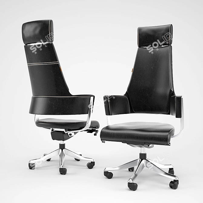 ErgoChair 260: Ultimate Office Comfort 3D model image 2