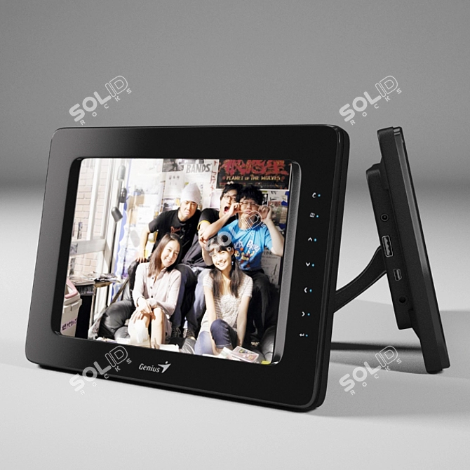Genius Photo Frame T-805 3D model image 1