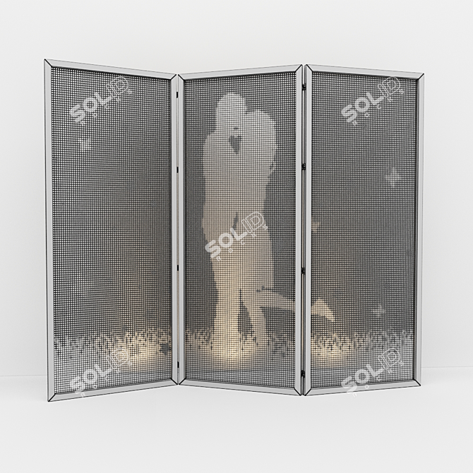 Title: Safe and Spacious 2100x2250mm Screen 3D model image 2