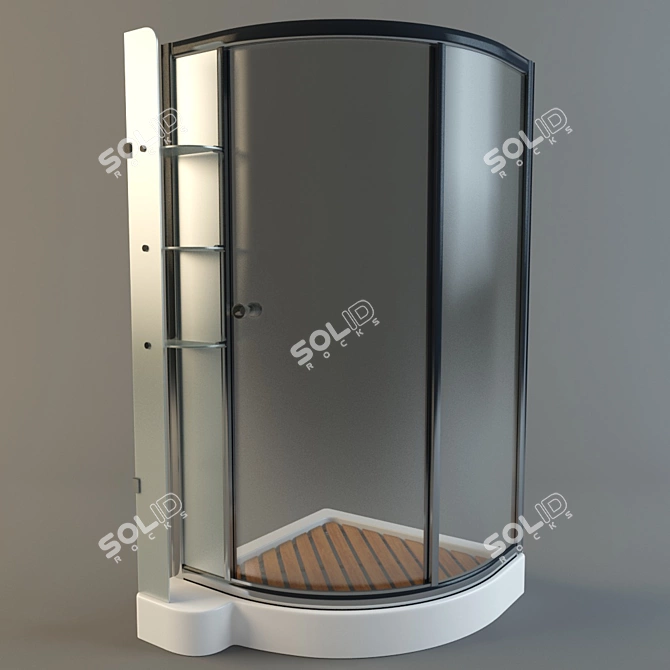 Appollo TS-685L: Spacious and Stylish Shower 3D model image 1