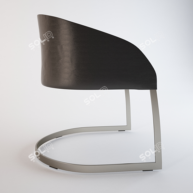  Elegant Emmemobili Sign Chair 3D model image 2