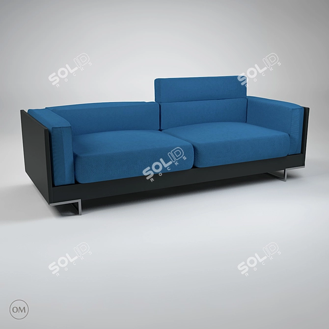 Arbel Design Huop Sofa: Modern Comfort in Multiple Formats 3D model image 1