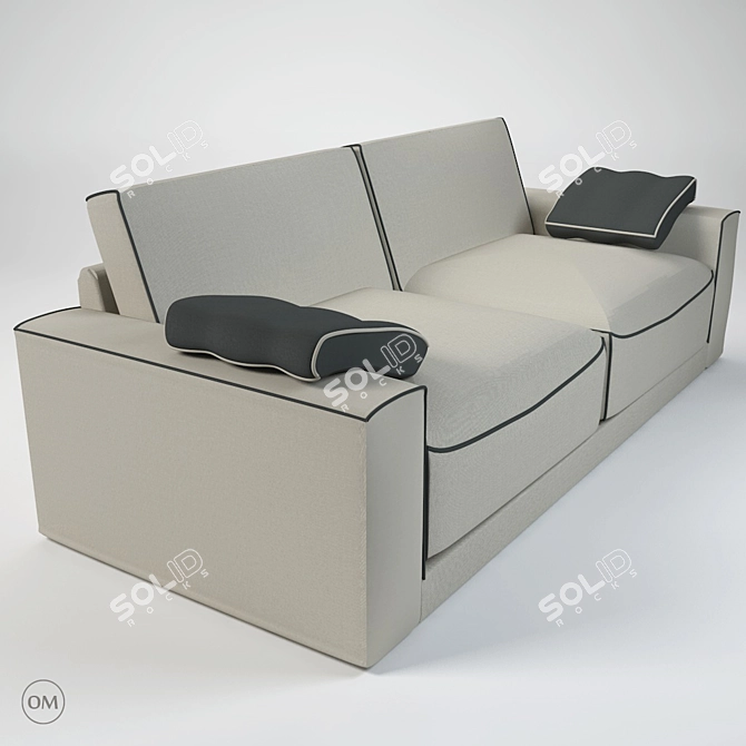 Arbel-designed Loux Sofa 3D model image 1