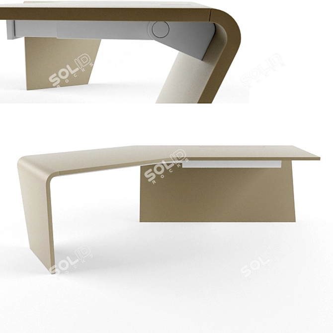 Roche Bobois OPEN SPACE Desk 3D model image 2