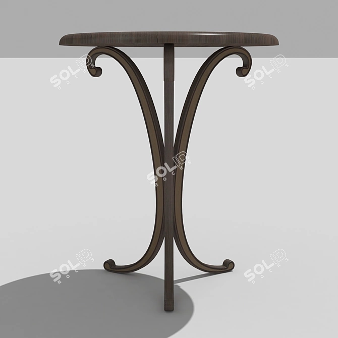 Compact Telephone Coffee Table 3D model image 2
