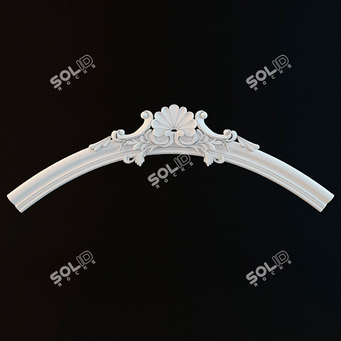 Elegant Arch Decor for Décor 3D model image 1
