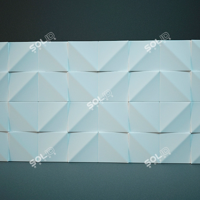 Elegance in Decor: 760х350 Decorative Panel 3D model image 1