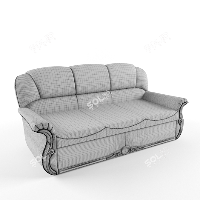 Ancona DIS Sofa 3D model image 3