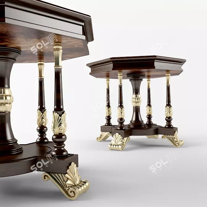 Elegant Table Decor Accent 3D model image 2