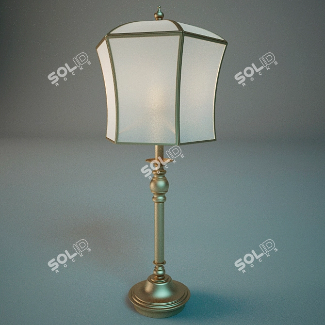 Alison Light 2: Stylish Desktop Lamp 3D model image 2