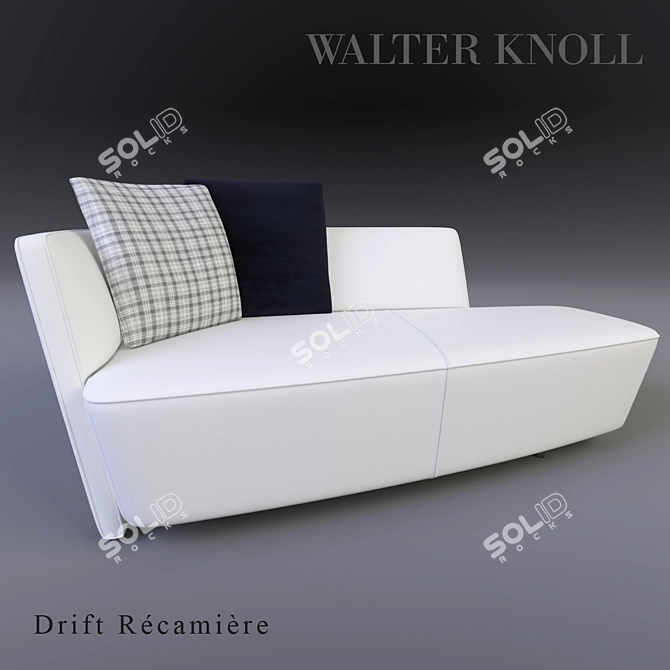 Elegant Walter Knoll Sofa 3D model image 1