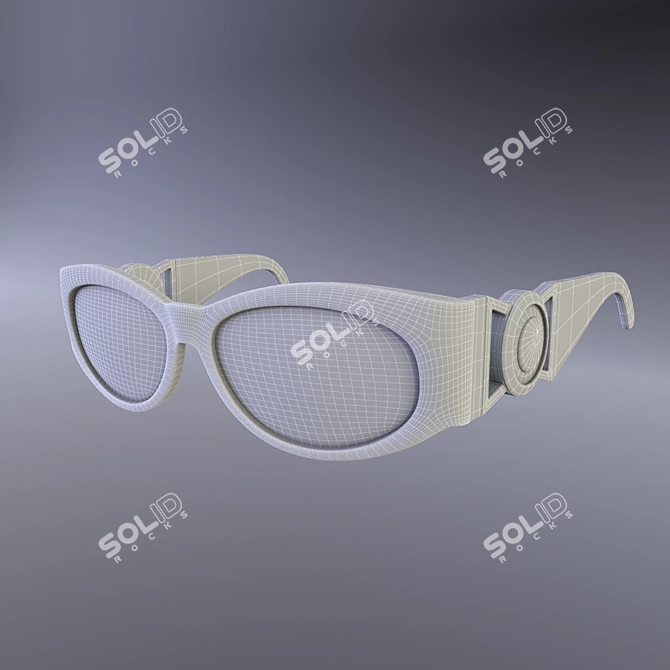 Stylish Eyewear for Any Occasion 3D model image 2