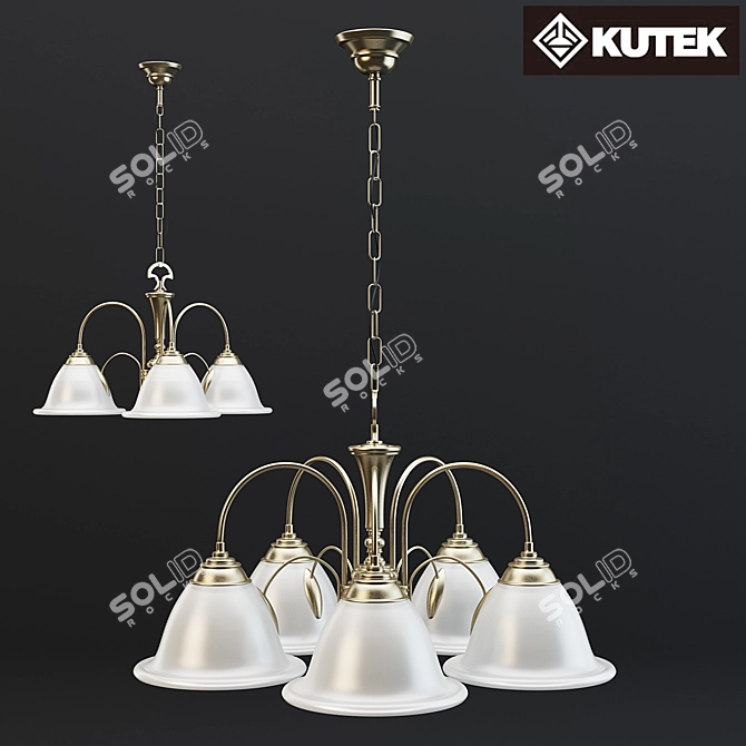 Kutek Capri Polish Nail Varnish 3D model image 1