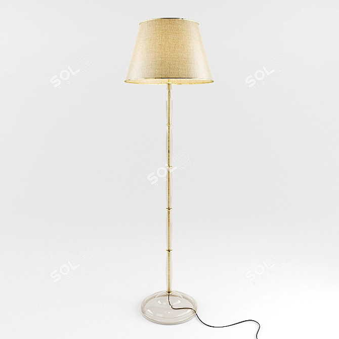 Elegant Donghia Floor Lamp 3D model image 1