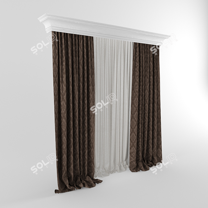 Elegant Drapery Solution

If translation from Russian is needed, please provide me with the text. 3D model image 1