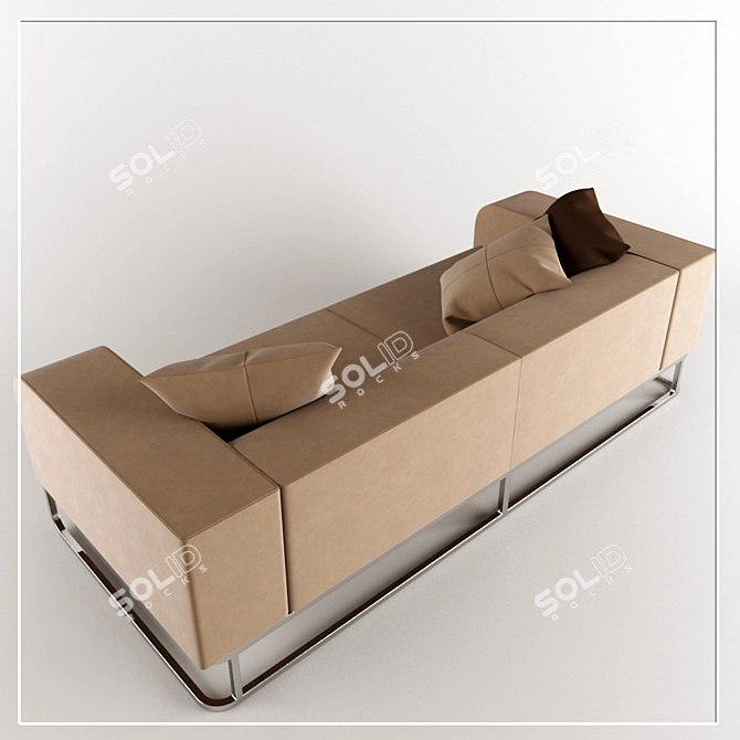 YANEZ Sofa by KLAB DESIGN - Stylish and Comfortable 3D model image 3