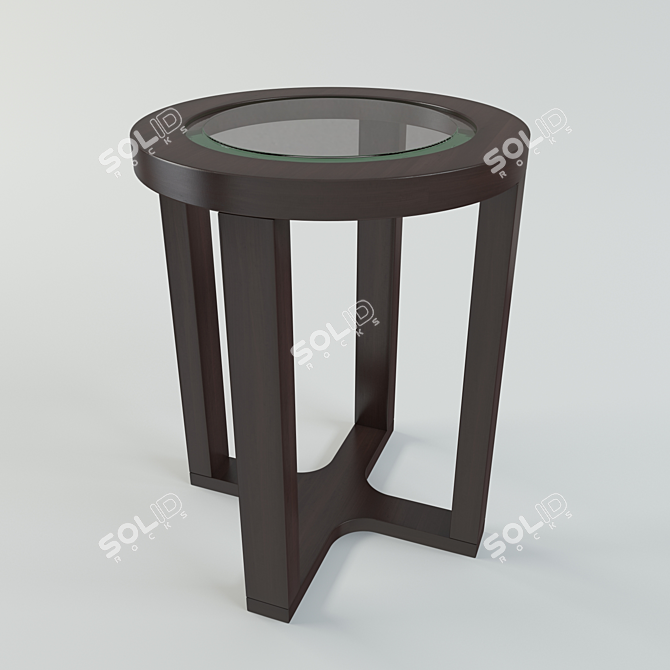 Ashley Modern Coffee Table 3D model image 3