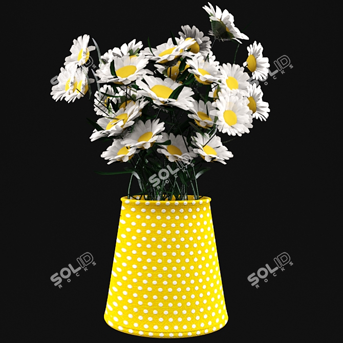 Soothing Chamomile Tea 3D model image 1