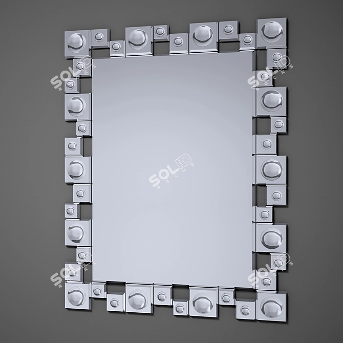 Centennial Clear Finish Vanity 

(Note: Translated description from Russian: Height: 80 cm, Width: 62 cm) 3D model image 1