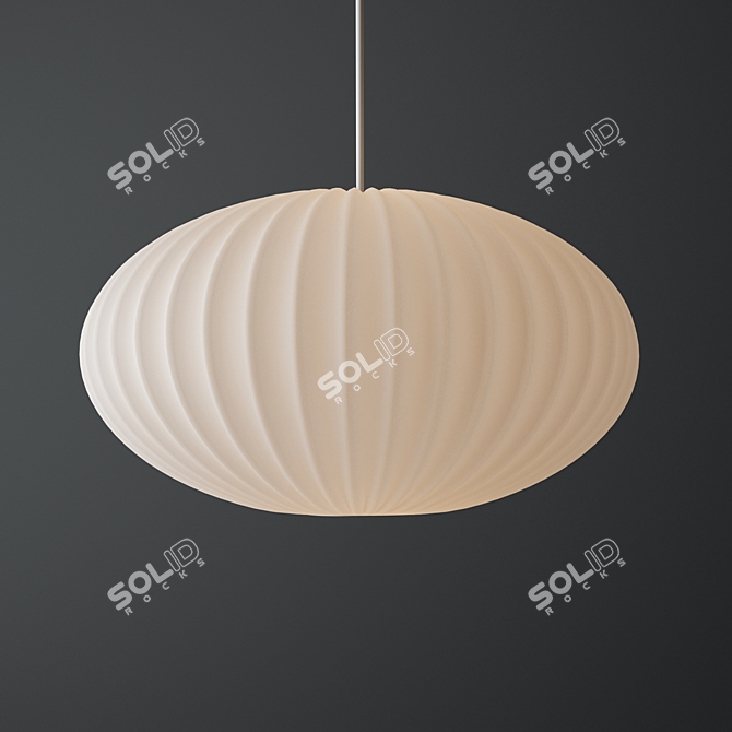 Spherical Ceiling Lamp | Modern Lighting 3D model image 1