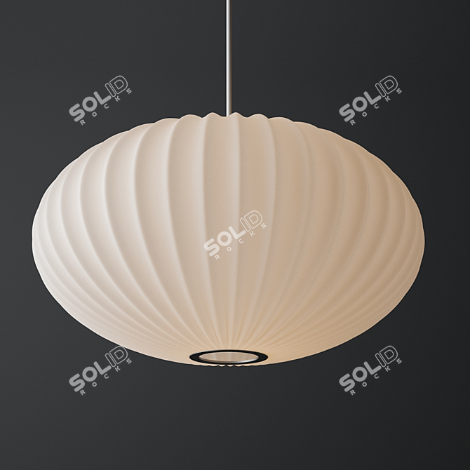 Spherical Ceiling Lamp | Modern Lighting 3D model image 2