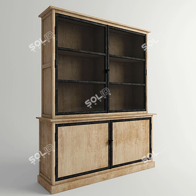 Archibald Sideboard: Elegant and Spacious 3D model image 1