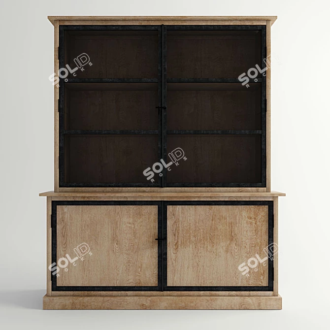 Archibald Sideboard: Elegant and Spacious 3D model image 2