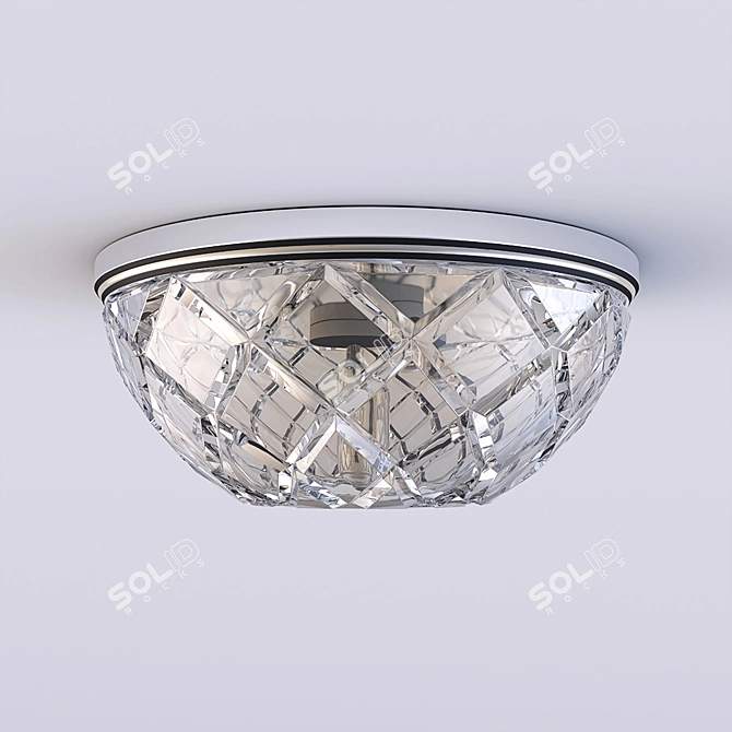 Brilliant Crystal Spot Light 3D model image 2