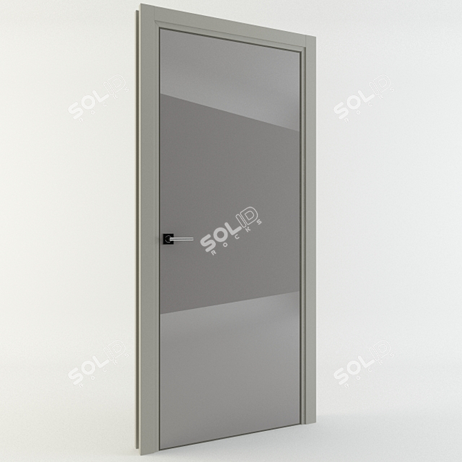 Apriori Interior Door 3D model image 1