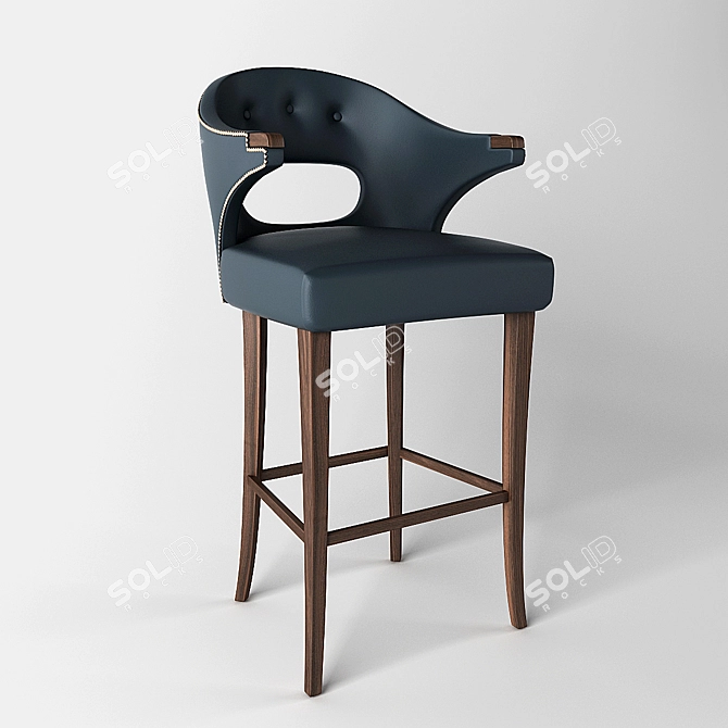 Nanook Brabbu High Chair 3D model image 1