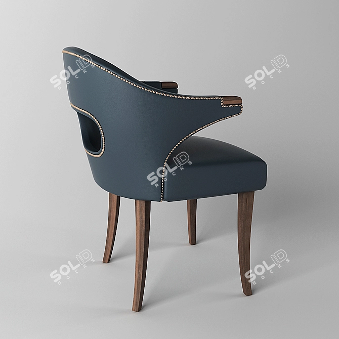 Nanook Brabbu: Short Chair of Style 3D model image 2