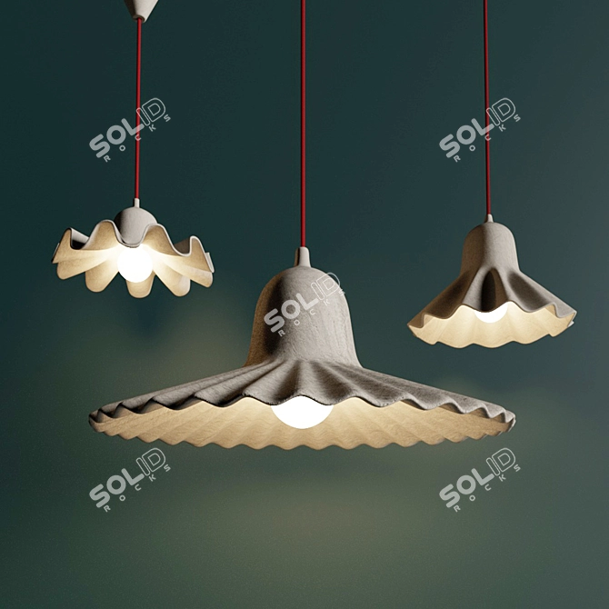 Seletti Columbus Egg Pendant 3D model image 1