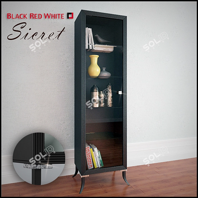 Sicret Showcase by BRW: Black Red White (REG1W) 3D model image 1