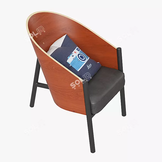 CosmoRelax Low Cost Chair 3D model image 1