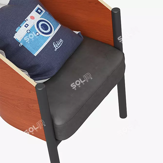 CosmoRelax Low Cost Chair 3D model image 2