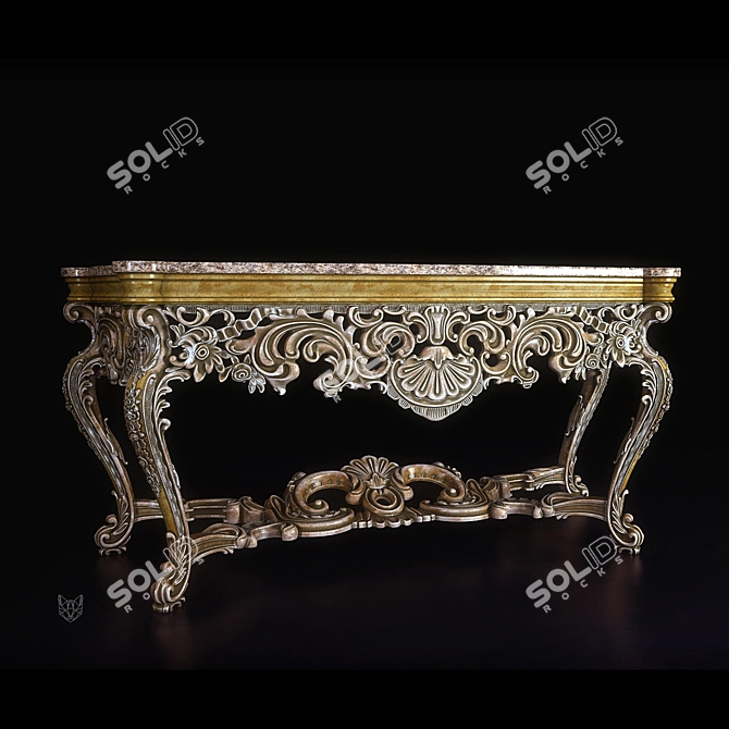 Jumbo Alchymia Console: 3ds Max and OBJ Compatible 3D model image 1