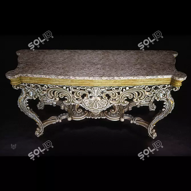 Jumbo Alchymia Console: 3ds Max and OBJ Compatible 3D model image 2