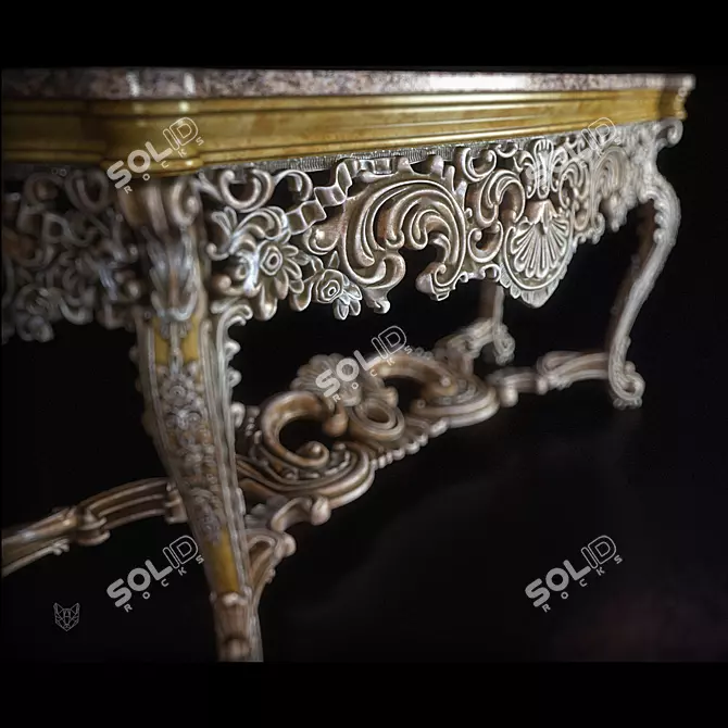 Jumbo Alchymia Console: 3ds Max and OBJ Compatible 3D model image 3