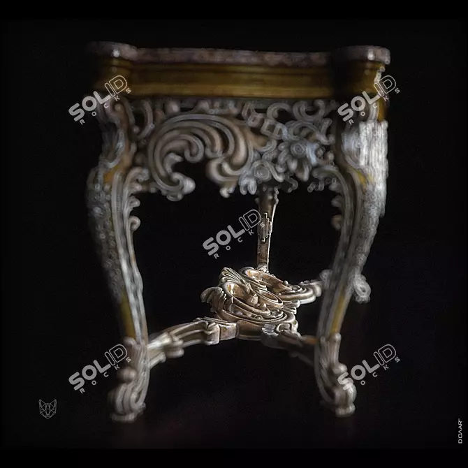 Jumbo Alchymia Console: 3ds Max and OBJ Compatible 3D model image 4